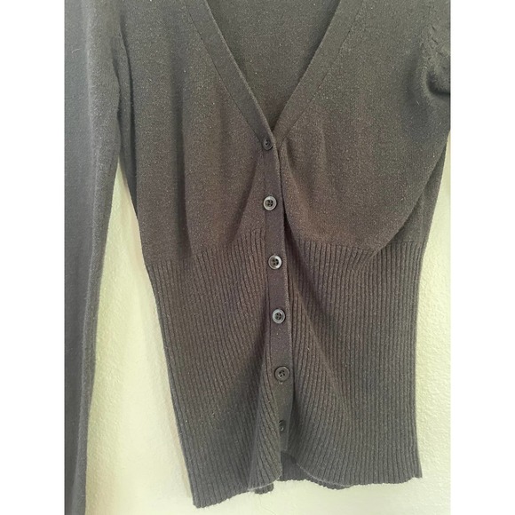 Women's Small Active Basic gray fitted cardigan - Picture 6 of 6